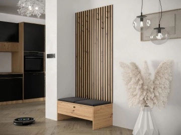 Garderobe mit Sitzbank Esmoltis IV