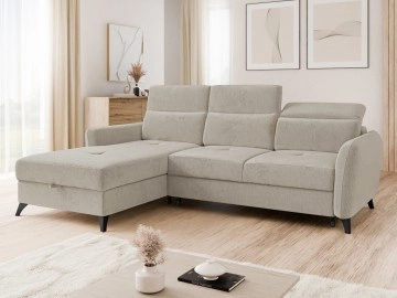 Ecksofa Tekarsi mit Bettkasten und Schlaffunktion