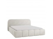 Polsterbett mit Bettkasten Armetos Boucle