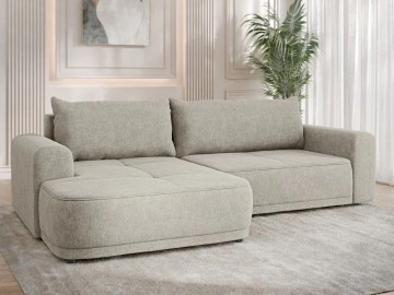 Ecksofa Halori mit Bettkasten und Schlaffunktion