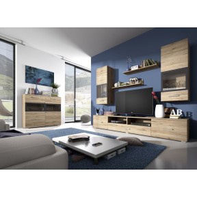 Wohnzimmer-Set Sarah 09 mit Kommode 45 Wohnzimmer-Set Sarah 09 mit Kommode 45