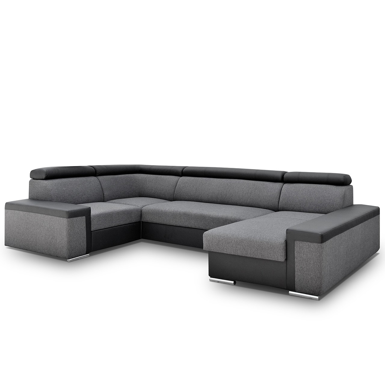 Ecksofa Amaro mit Bettkasten und Schlaffunktion - Mirjan24