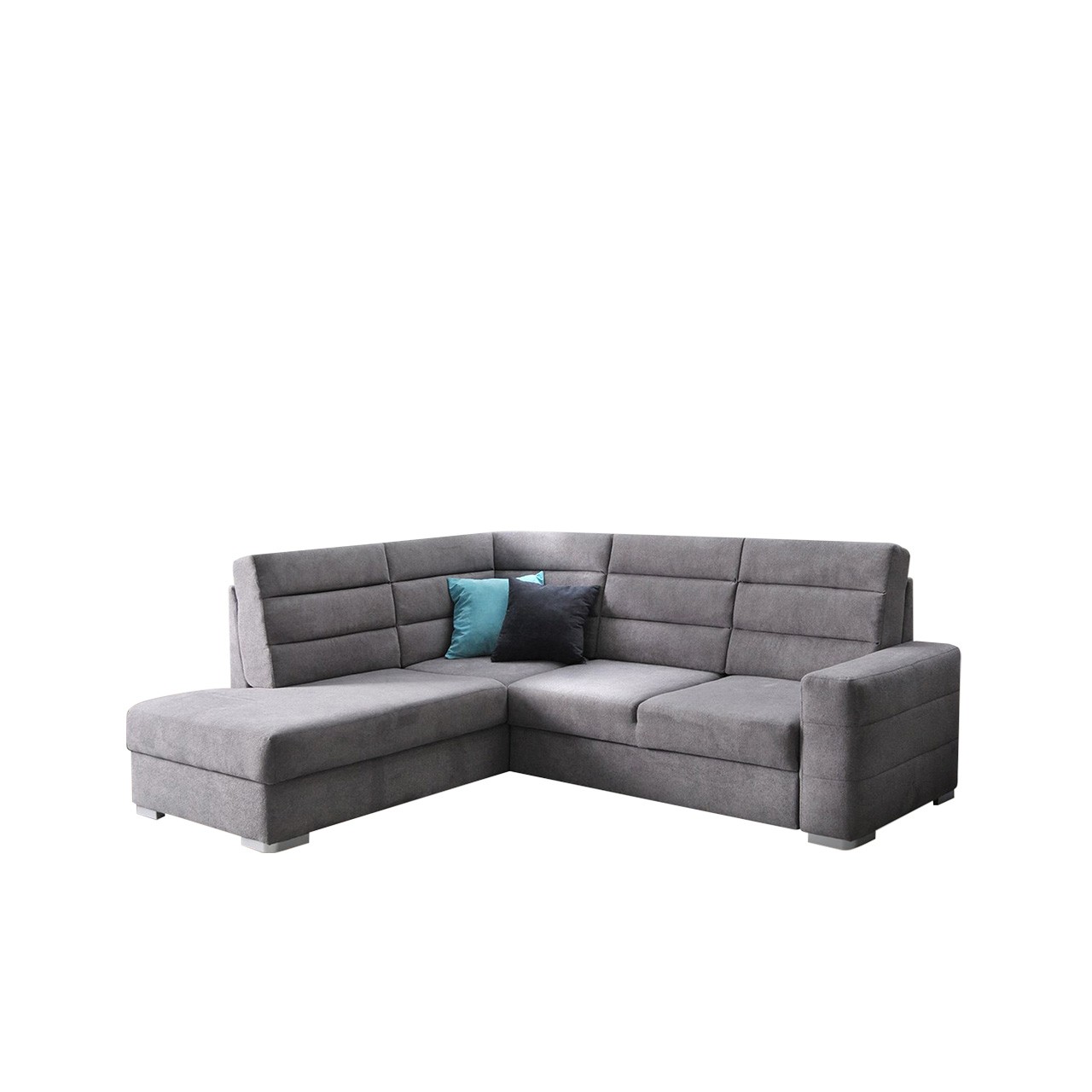 Ecksofa Abran mit Bettkasten und Schlaffunktion - Mirjan24