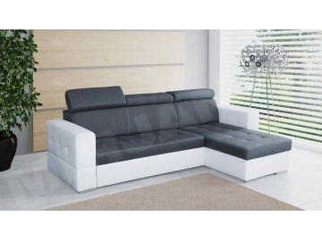 Ecksofa Softino mit Schlaffunktion und Bettkasten