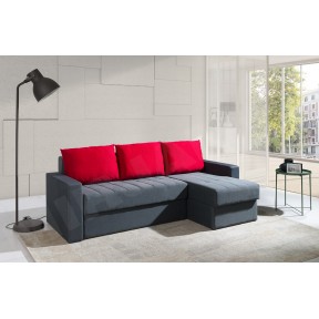 Ecksofa Mins mit zwei Bettkasten und Schlaffunktion Ecksofa Mins mit zwei Bettkasten und Schlaffunktion