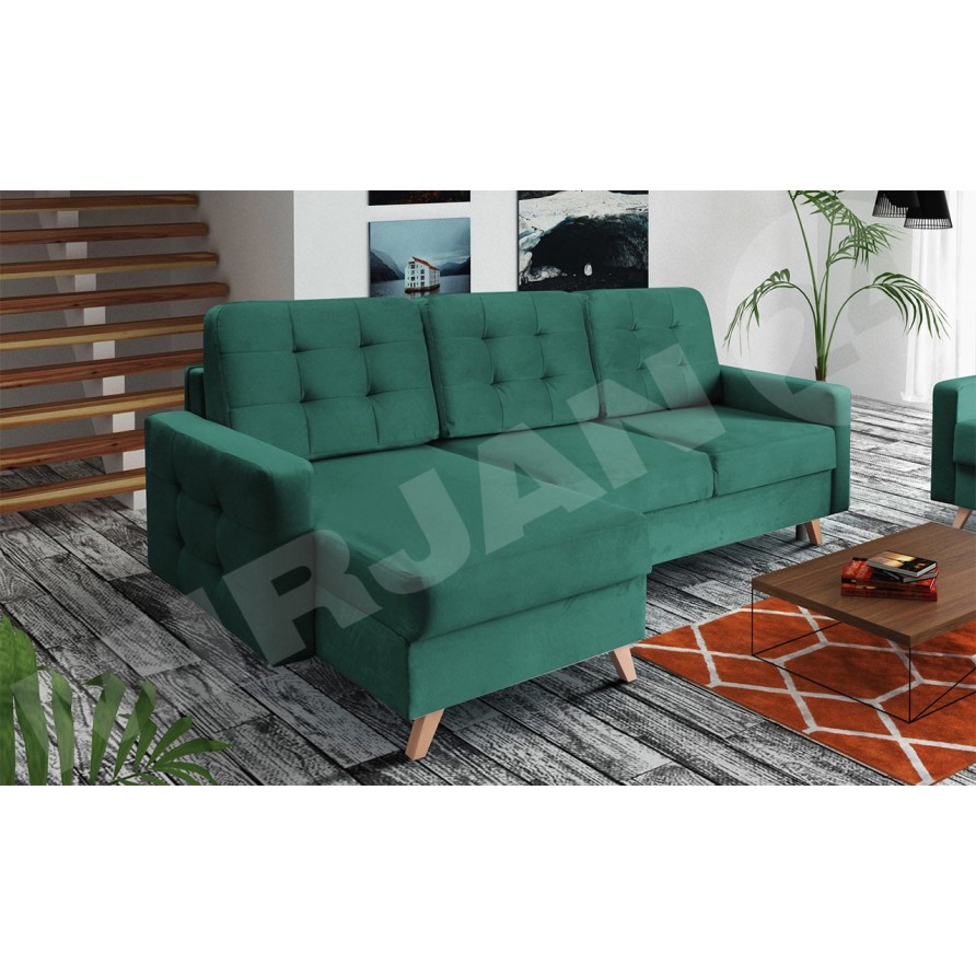 Ecksofa Maline mit Bettkasten und Schlaffunktion Ecksofa Maline mit Bettkasten und Schlaffunktion