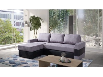 Ecksofa Deco mit Schlaffunktion und Bettkasten