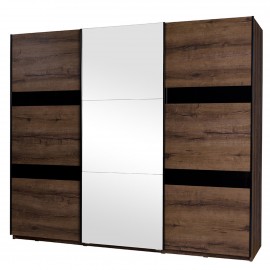 Miniaturbild von Schwebetürenschrank mit Spiegel Verdek SZ250 VD13