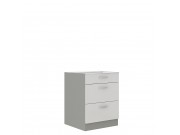 Unterschrank Multiline 60 D 3S BB