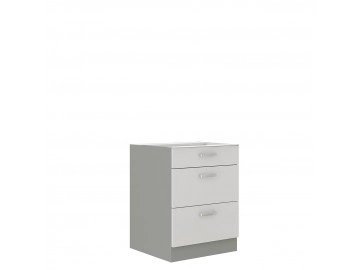 Unterschrank Multiline 60 D 3S BB