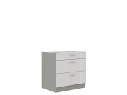 Unterschrank Multiline 80 D 3S BB