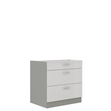 Unterschrank Multiline 80 D 3S BB