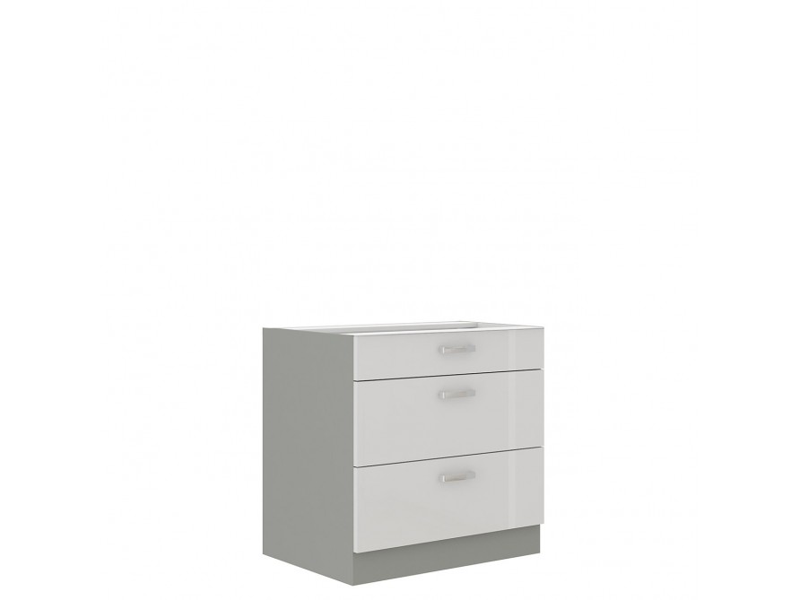 Unterschrank Multiline 80 D 3S BB
