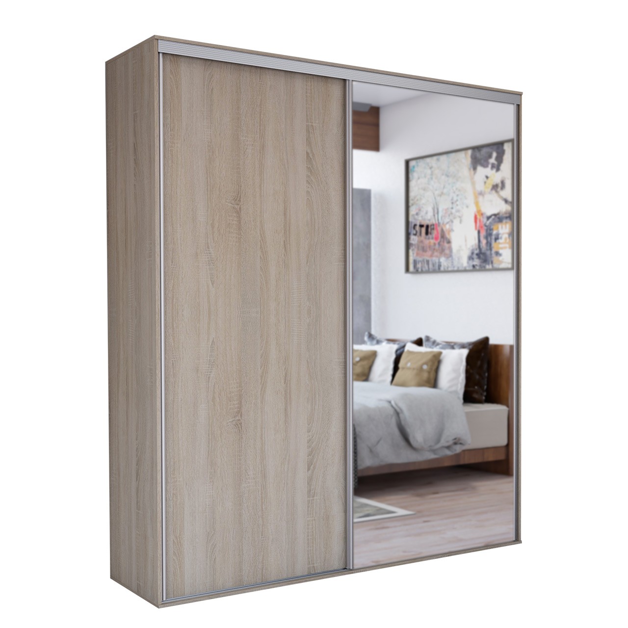 Schwebetürenschrank Erand 204 I - Mirjan24