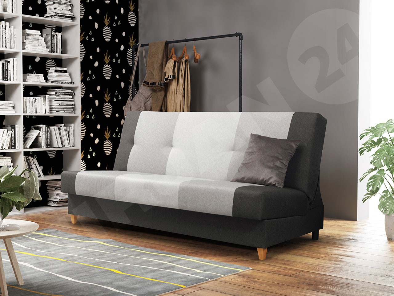 Sofa Disto mit Bettkasten und Schlaffunktion - Mirjan24