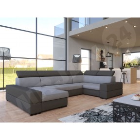 Wohnlandschaft Dafne mit Schlaffunktion und Bettkasten Wohnlandschaft Dafne mit Schlaffunktion und Bettkasten