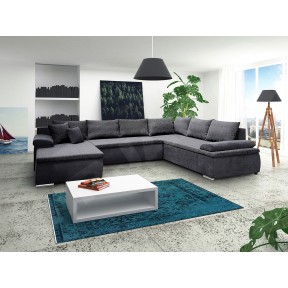 Ecksofa Odessa U mit Schlaffunktion und Bettkasten Ecksofa Odessa U mit Schlaffunktion und Bettkasten