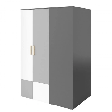 Begehbarer Eckkleiderschrank Pok 2D PO00L