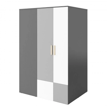 Begehbarer Eckkleiderschrank Pok 2D PO00P