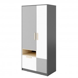 Kleiderschrank Ombre 2D1S OB02