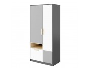 Kleiderschrank Ombre 2D1S OB02