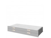 Unteres Bett mit Matratze Ombre OB14