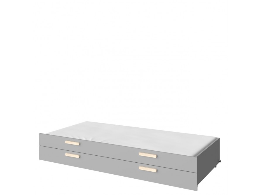 Unteres Bett mit Matratze Ombre OB14