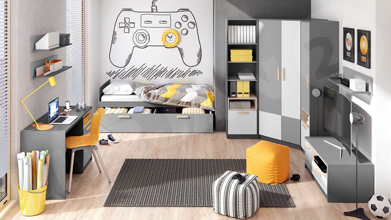 Jugendzimmer-Set Ombre III - Mirjan24