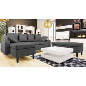 Ecksofa Wasabi mit Polsterhocker Ecksofa Wasabi mit Polsterhocker