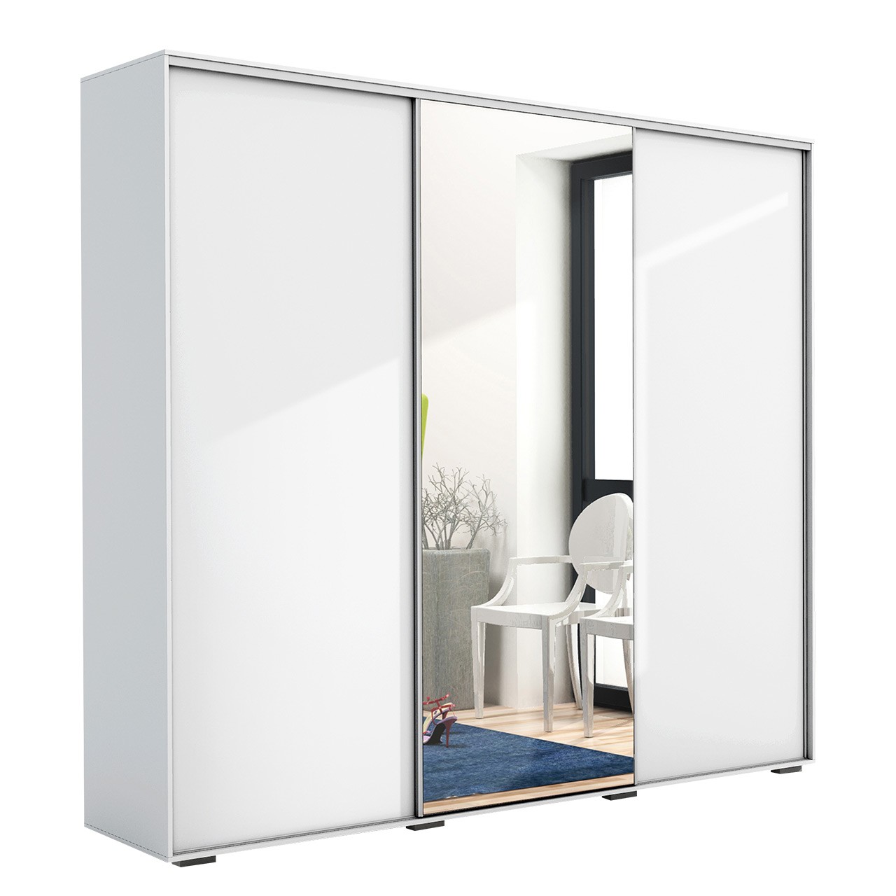 Schiebetürenschrank Korsyka 278 A25 | Lieferung KOSTENLOS | Mirjan24