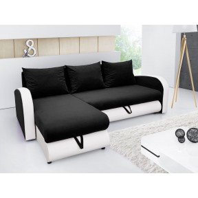Ecksofa Plants mit Schlaffunktion und zwei Bettkasten Ecksofa Plants mit Schlaffunktion und zwei Bettkasten