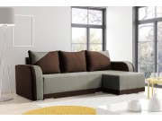 Ecksofa Molly mit Schlaffunktion und Bettkasten