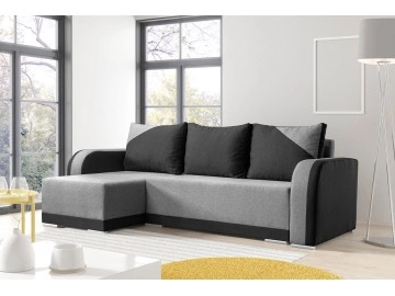 Ecksofa Molly mit Schlaffunktion und Bettkasten