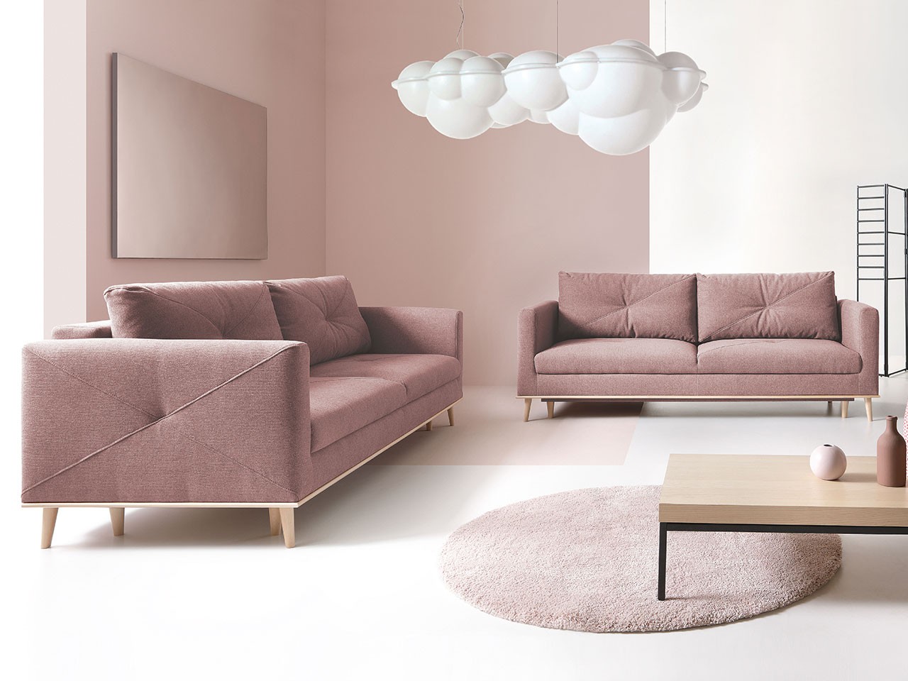 Sofa Lou mit Bettkasten und Schlaffunktion - Mirjan24