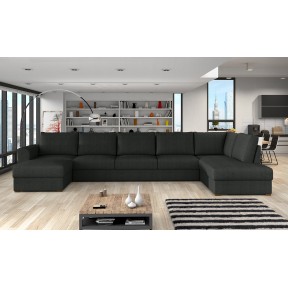 Wohnlandschaft Szafran Large mit zwei Bettkasten und Schlaffunktion Wohnlandschaft Szafran Large mit zwei Bettkasten und Schlaffunktion