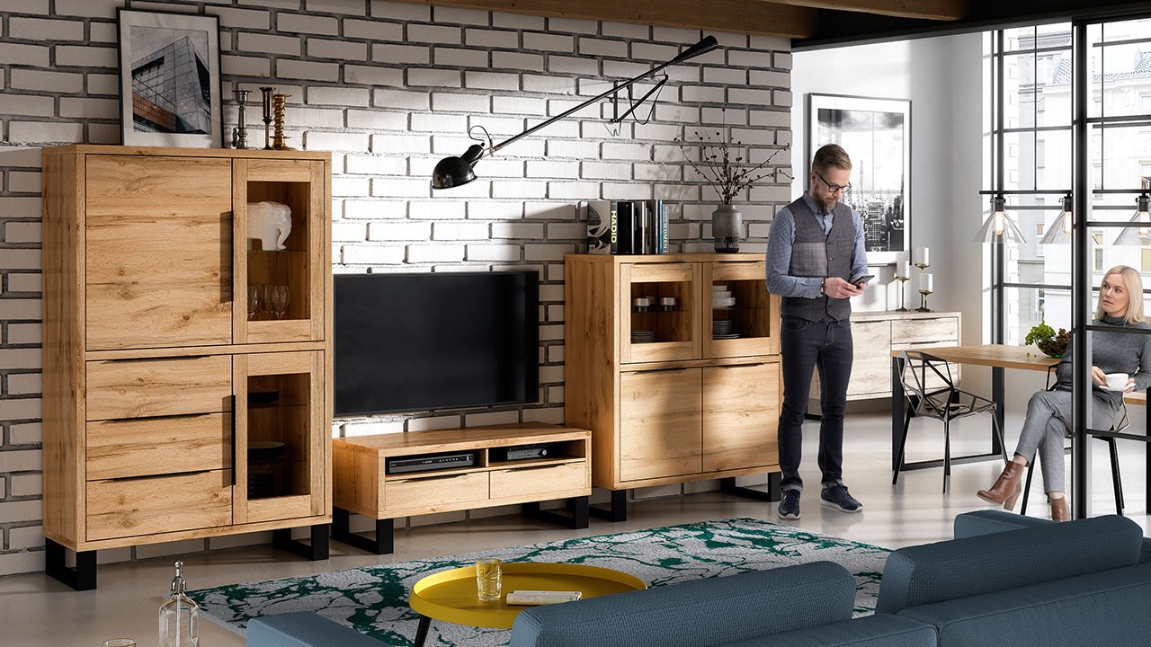 Wohnzimmermobel Set Halle Ii Lieferung Kostenlos Mirjan24