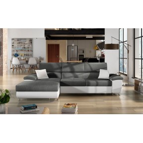 Ecksofa Alvin Mini mit Schlaffunktion und Bettkasten Ecksofa Alvin Mini mit Schlaffunktion und Bettkasten
