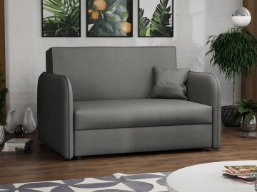 2 Sitzer Sofa Clivia Loft II mit Schlaffunktion und Bettkasten