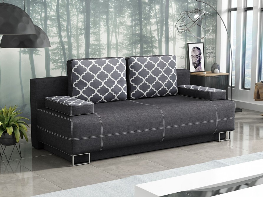 Sofa Mulan mit Schlaffunktion und Bettkasten