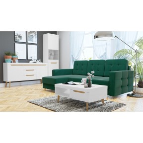 Wohnzimmer-Set Nirus VI + Ecksofa Maline Wohnzimmer-Set Nirus VI + Ecksofa Maline