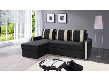 Ecksofa Sierra mit Schlaffunkion und Bettkasten