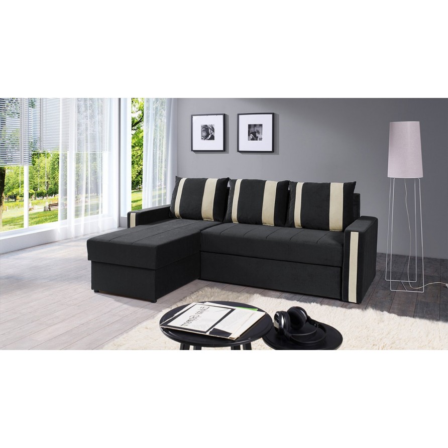 Ecksofa Sierra mit Schlaffunkion und Bettkasten Ecksofa Sierra mit Schlaffunkion und Bettkasten