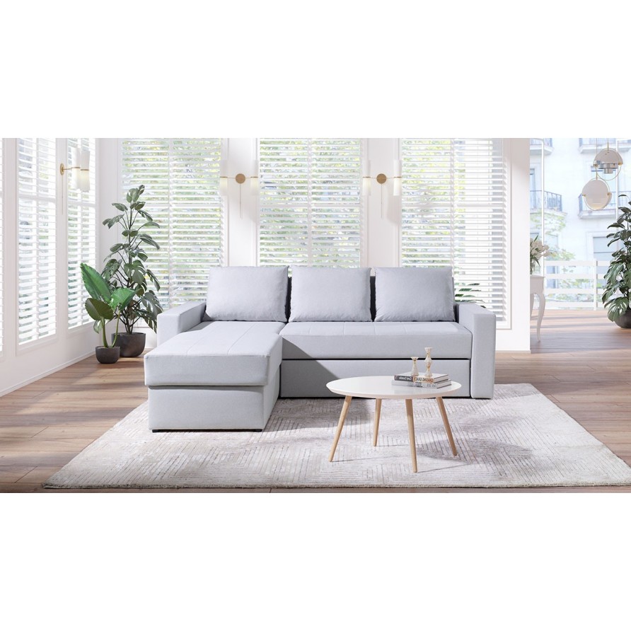 Ecksofa Sierra mit Schlaffunkion und Bettkasten Ecksofa Sierra mit Schlaffunkion und Bettkasten