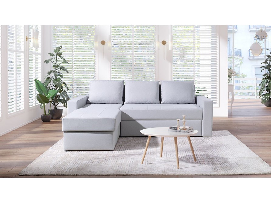 Ecksofa Sierra mit Schlaffunkion und Bettkasten