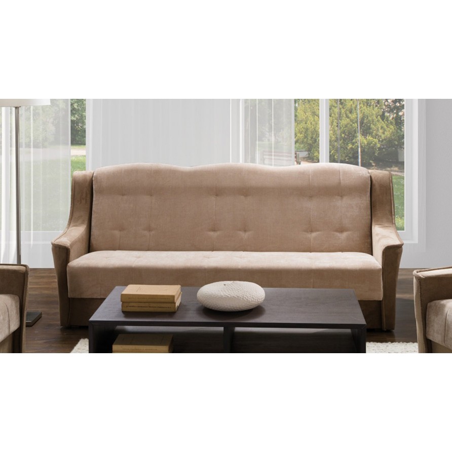 Sofa Margaret mit Schlaffunktion und Bettkaseten Sofa Margaret mit Schlaffunktion und Bettkaseten