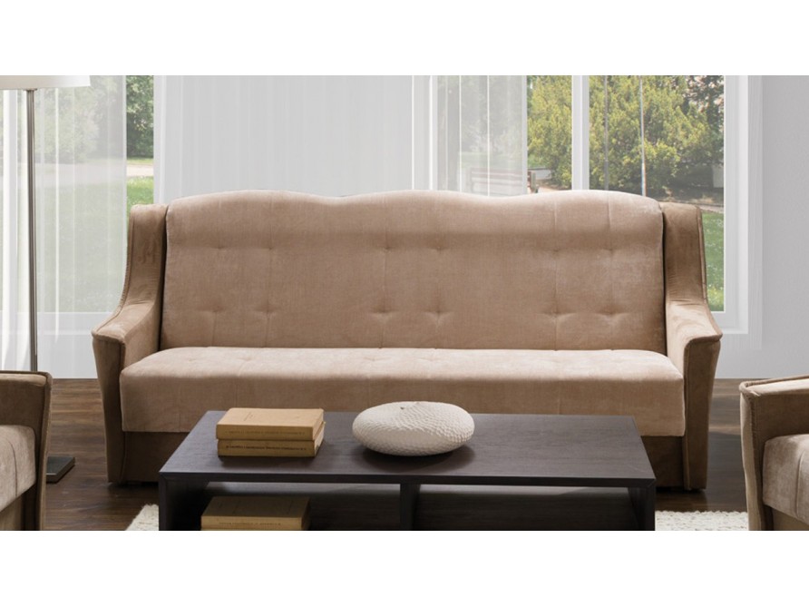 Sofa Margaret mit Schlaffunktion und Bettkaseten