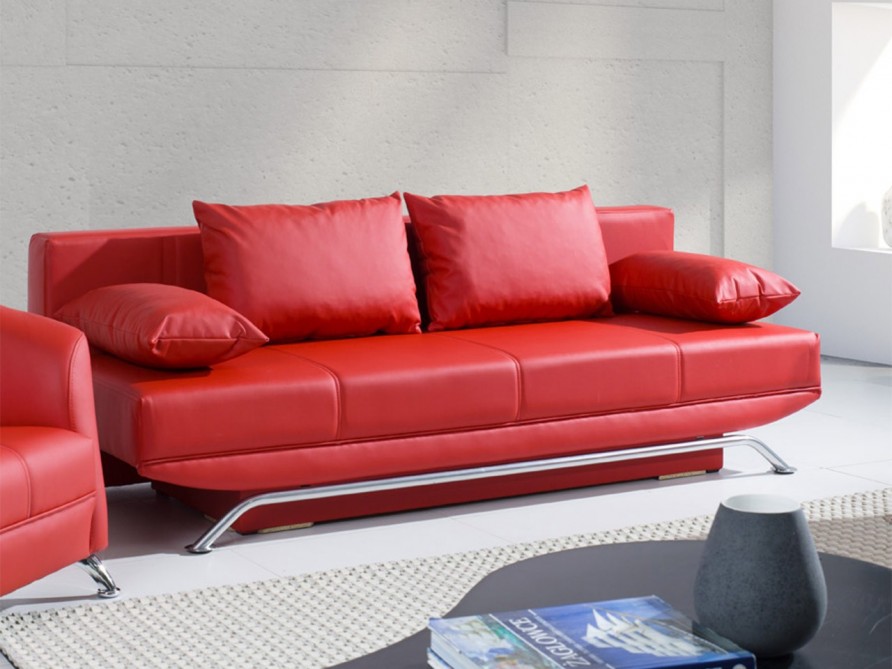 Sofa Augusto mit Bettkasten und Schlaffunktion