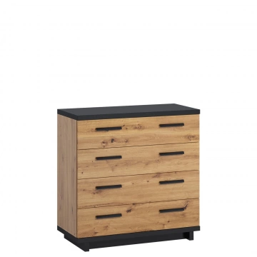 Kommode Mins K4SZ MS01 mit 4 Schubladen