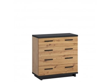 Kommode Mins K4SZ MS01 mit 4 Schubladen
