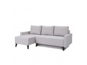 Ecksofa Naviedo Gloss mit Schlaffunktion und Bettkasten